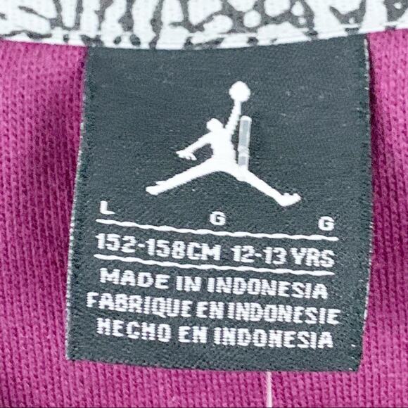 NWT Nike Air Jordan Purple Sweatshirt L - Picture 3 of 7